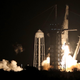 A SpaceX Falcon 9 rocket lifts off from launch complex 39A at the Kennedy Space Center in Florida on November 15, 2020.